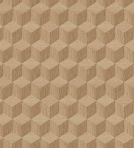 Cube Wallpaper by Borastapeter Brown