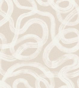 Curve Wallpaper by Borastapeter Almond