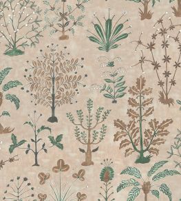 Cynthia Wallpaper by Josephine Munsey Plaster Pink