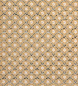 Daisy Scallops Wallpaper by Barneby Gates Sand/Ink