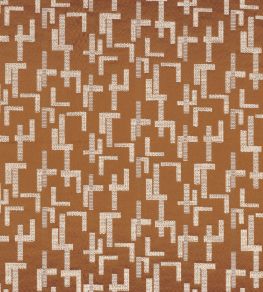 Dalles Fabric by Casamance Ambre