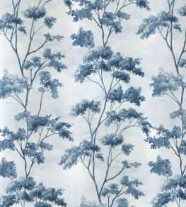 Dalton Fabric by Anna French Blue and White