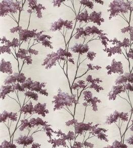 Dalton Fabric by Anna French Eggplant