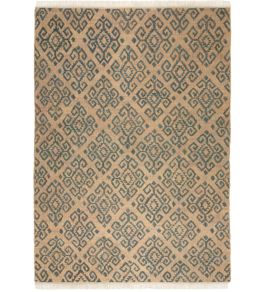 Damask Rug by GP & J Baker Old Blue