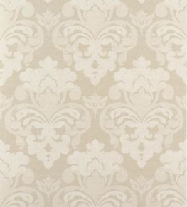 Darcey Damask Wallpaper by Anna French Ivory