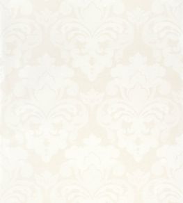 Darcey Damask Wallpaper by Anna French Pearl on Off White