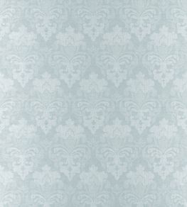 Darcey Damask Fabric by Anna French Soft Blue