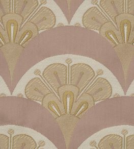 Deco Scallop in Multi Jacquard Fabric by Liberty Lacquer
