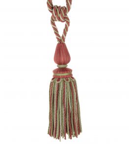 Delano Tassel Tieback Trimming by Colefax and Fowler Red/Green