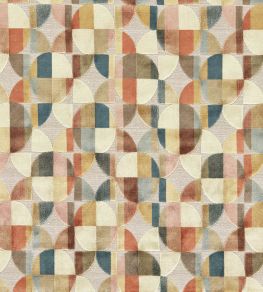 Delaunay Fabric by Clarke & Clarke Multi