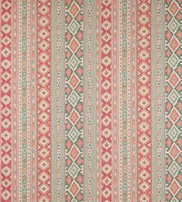 Delgado Fabric by Colefax and Fowler Tomato/Sage