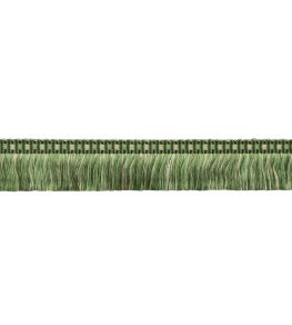 Delicat Silk Moss Fringe Trimming by Samuel & Sons Basil