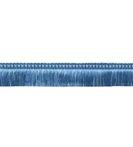 Delicat Silk Moss Fringe Trimming by Samuel & Sons French Blue