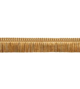 Delicat Silk Moss Fringe Trimming by Samuel & Sons Gold
