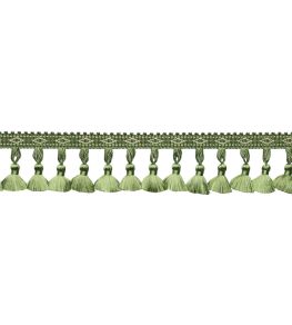 Delicat Silk Tassel Fringe Trimming by Samuel & Sons Basil