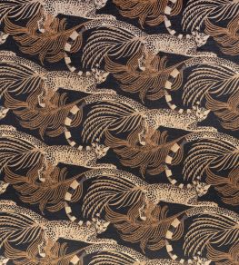 Delilah Velvet Fabric by Romo Ancient Gold