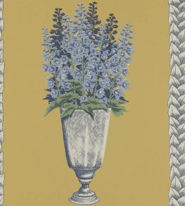 Delphinium Wallpaper by Langelid Von Bromssen Mustard