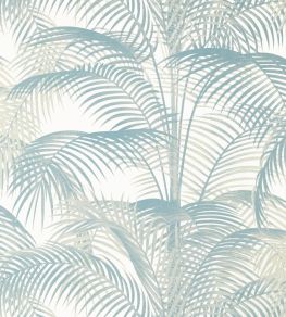 Delray Wallpaper by Thibaut Spa Blue