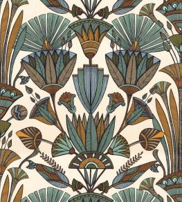 Denderah Wallpaper by Casamance Blanc/Multico