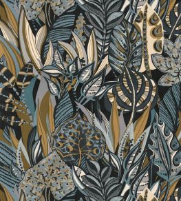 Desirade Wallpaper by Casamance Marine/Kaki