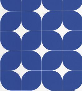 Detour Wallpaper by Caselio Bleu Electrique