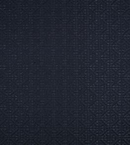 Dita Fabric by Romo Midnight