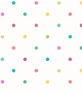 Doodle Spot Wallpaper by Ohpopsi Emerald & cerise
