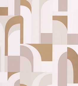 Doors Wallpaper by Caselio Golden Beige