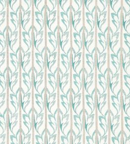 Dora Fabric by Nina Campbell Aqua