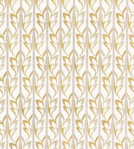Dora Fabric by Nina Campbell Ochre