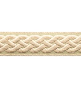 Dorset Braided Border Trimming by Samuel & Sons Leaf