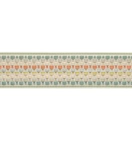 Dorset Ombre Border Trimming by Samuel & Sons Aquamarine