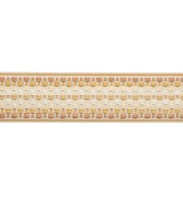 Dorset Ombre Border Trimming by Samuel & Sons Honey