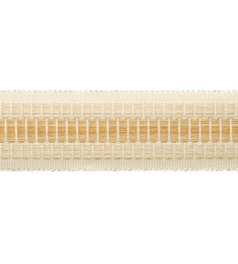 Dorset Striped Border Trimming by Samuel & Sons Honey