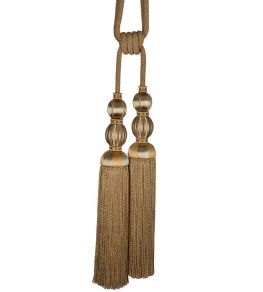 Double Tassel Tieback Trimming by Houles Metal