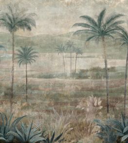 Draa Palms Mural by Coordonne Sage