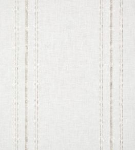 Drawn Thread Ladder Stitch Rows Fabric by Volga Linen Ivory White