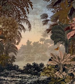 Dreamlike Landscape Mural by Caselio Marron Clair Kaki