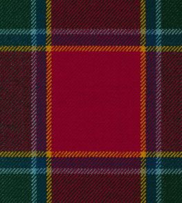 Drummond Of Perth Mtd Fabric by The Isle Mill Red