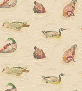 Duck Pond Wallpaper by Mulberry Home Jewel