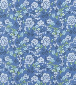 Eagle House Demask Fabric by Designers Guild Hibiscus