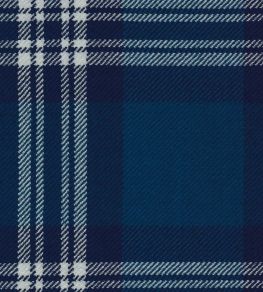 Earl Of St Andrews Mod Fabric by The Isle Mill Blue