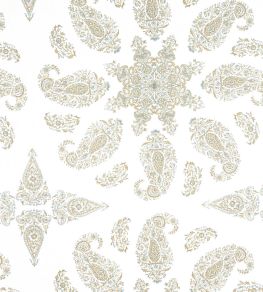 East India Fabric by Thibaut Beige