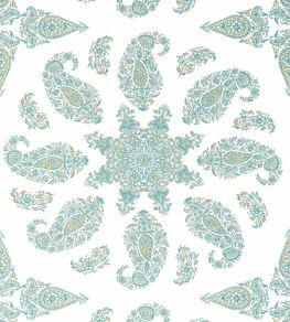 East India Wallpaper by Thibaut Seaglass