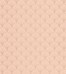 Edgar Wallpaper by Caselio Rose Or