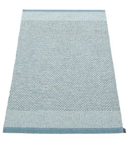 Edit Rug by Pappelina Dove Blue/Blue Fog/Stone Metallic