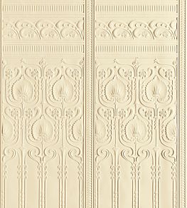Edwardian Dado Wallpaper by Lincrusta Paintable