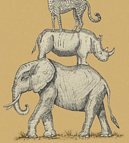 Safari Stack Mural by Eijffinger 12