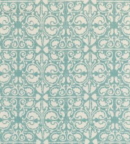 Elbury Fabric by Baker Lifestyle Aqua