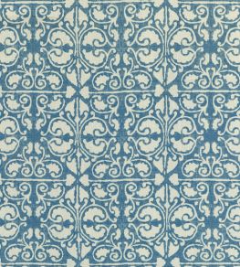Elbury Fabric by Baker Lifestyle Blue